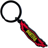 Pantera Standard Keychains - Flames