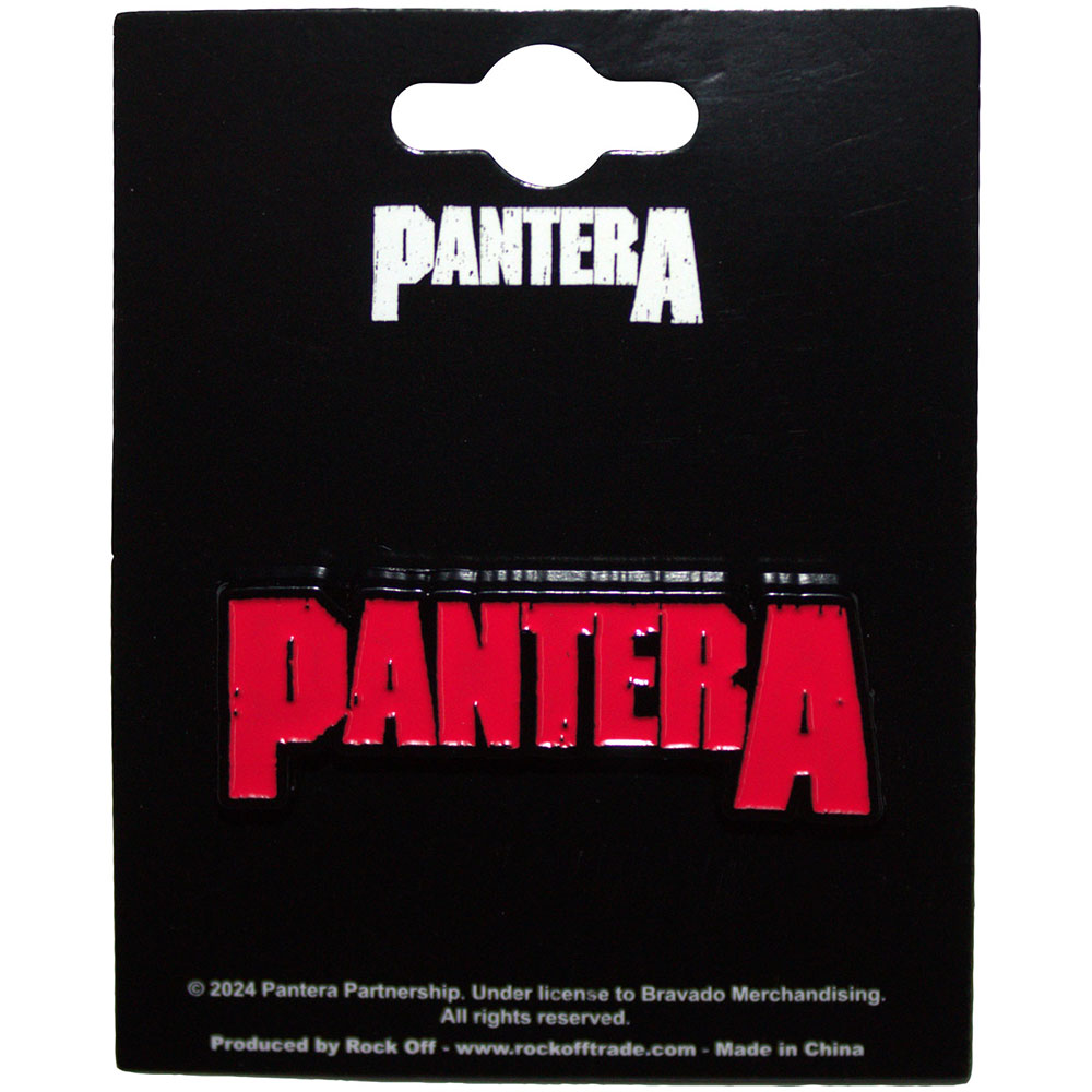 Pantera Pin - Badge - Red Logo