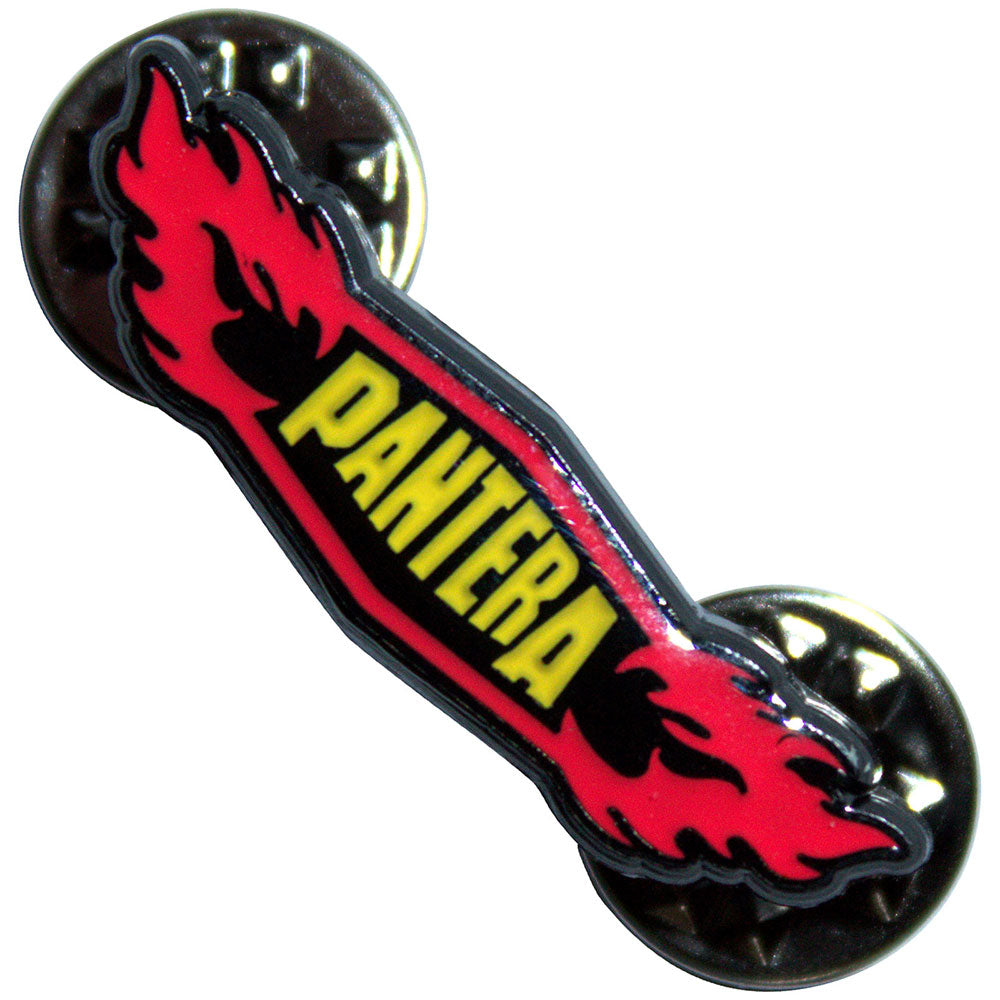 Pantera Pin - Badge - Flames