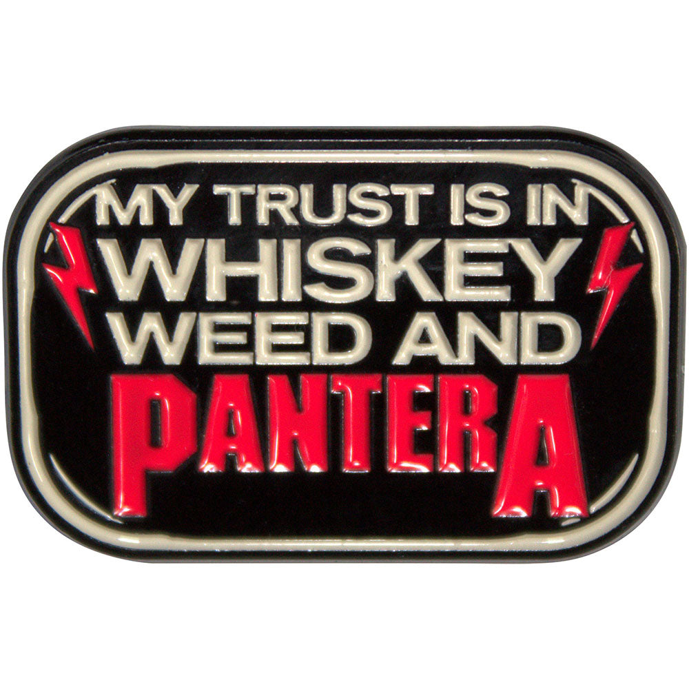 Pantera Pin - Badge - Whiskey