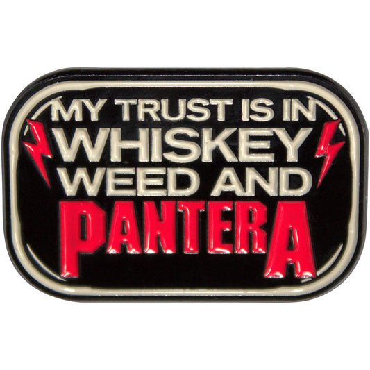 Pantera Pin - Badge - Whiskey