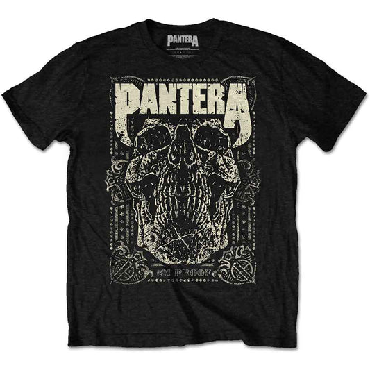 Pantera T Shirt - 101 Proof Skull
