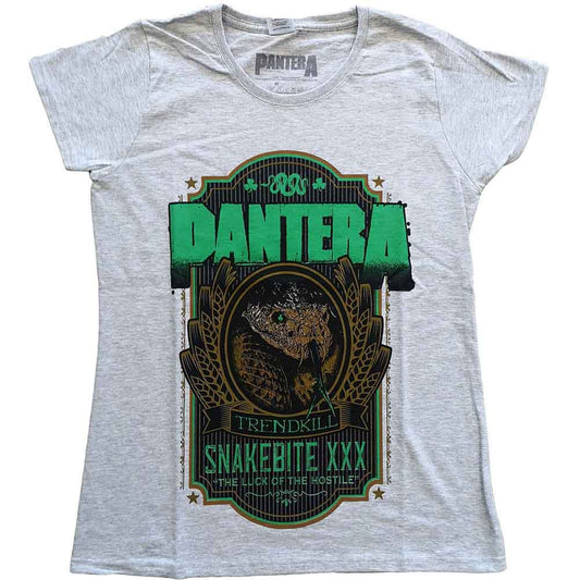 Pantera Woman's T Shirt - Snakebite XXX Label
