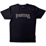 Pantera T Shirt - Leaf Skull Hi-Build