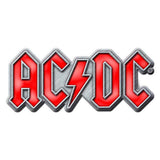 AC/DC Pin - Badge - Red Logo