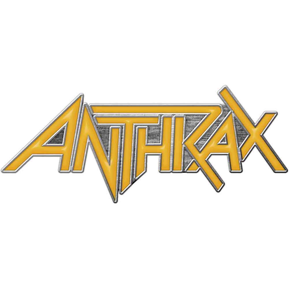 Anthrax Pin Badge - Back In Black | Buy Now For 14.99
