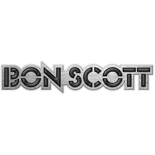 Bon Scott Pin Badge - Logo