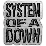 System Of A Down Pin Badge - Logo