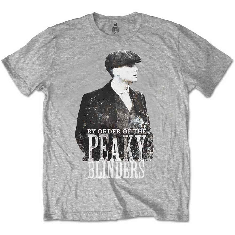 Peaky Blinders T Shirt - Grey Character | Buy Now For 19.99