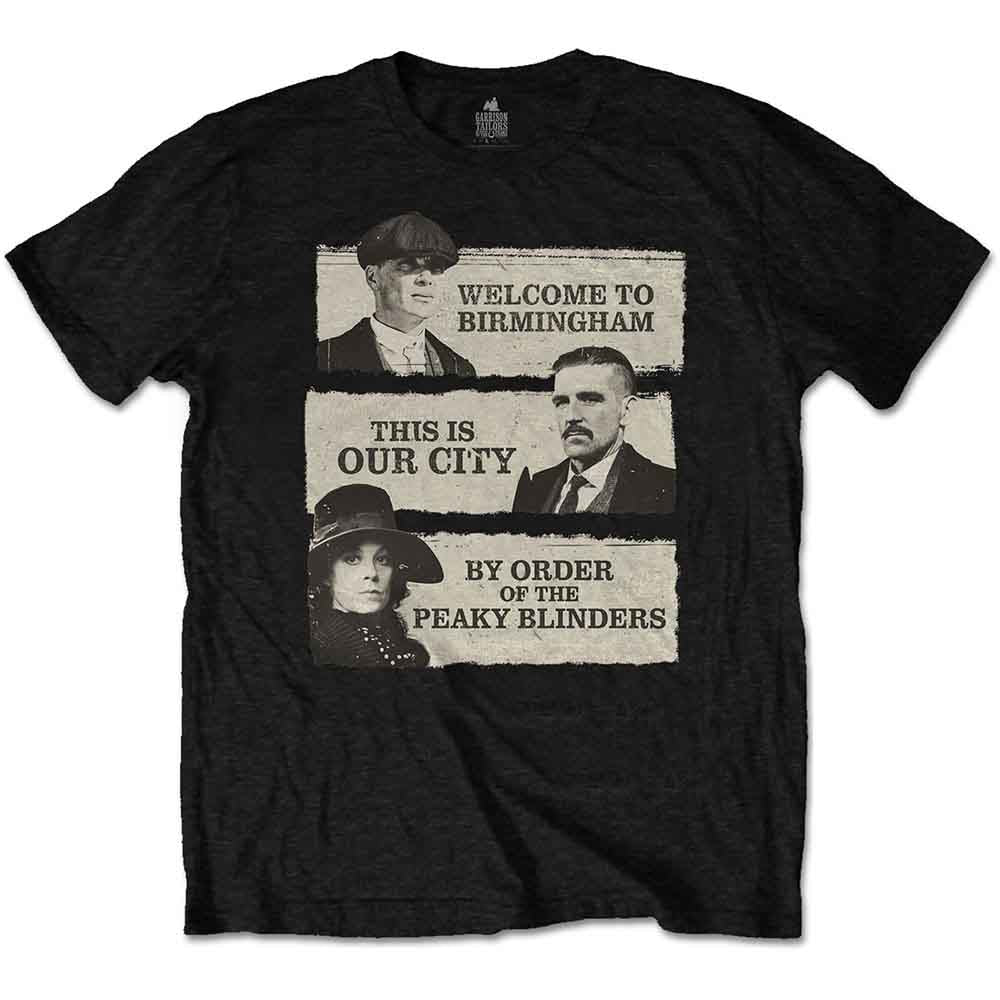 Peaky Blinders T Shirt - This Is Our City | Buy Now For 19.99