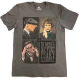 Peaky Blinders T Shirt - Portraits Grid | Buy Now For 24.99