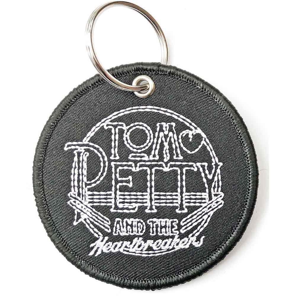 Tom Petty Patch Keychains - Circle Logo