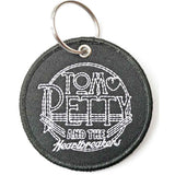 Tom Petty Patch Keychains - Circle Logo