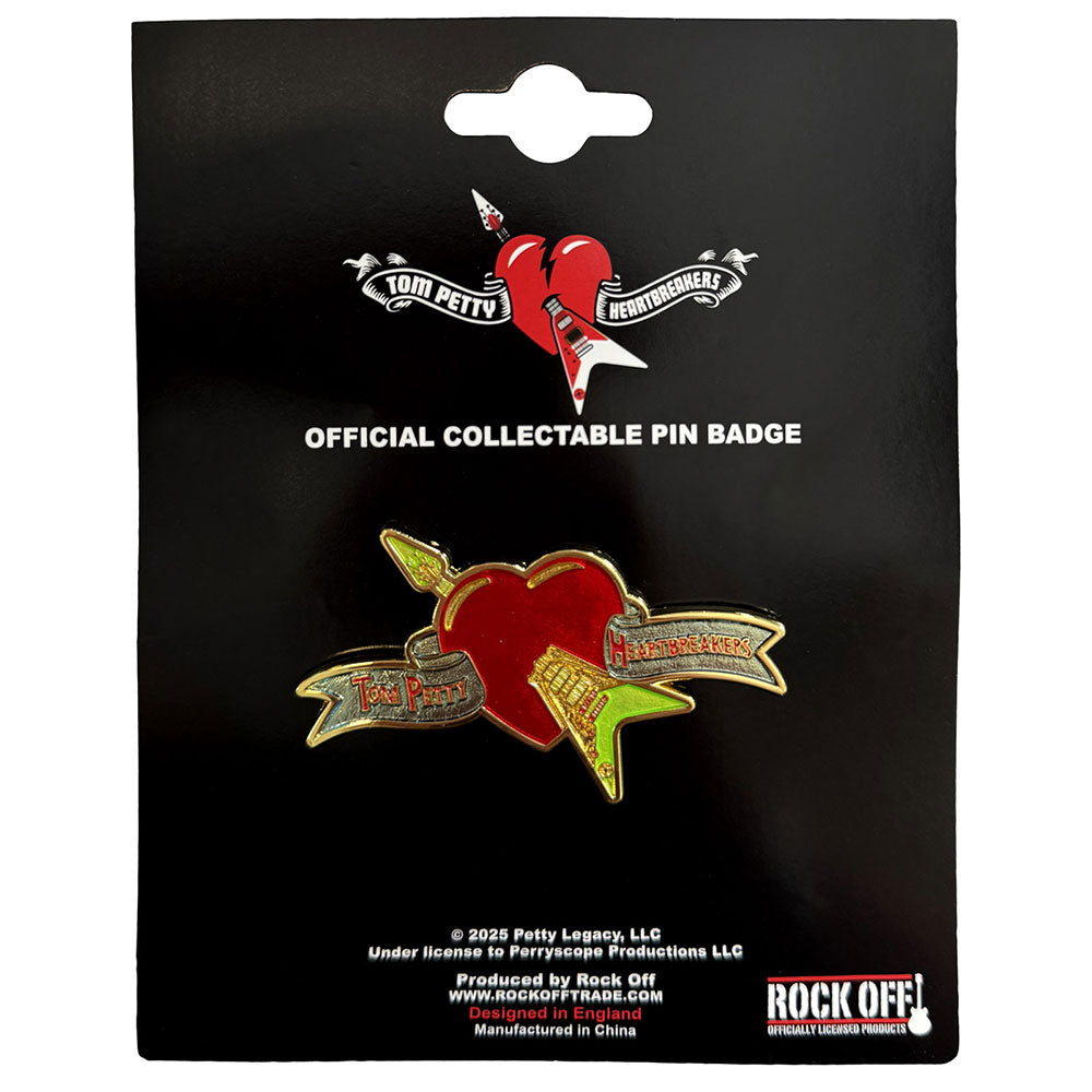 Tom Petty Pin Badge - British Steel Razor Blade