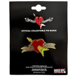 Tom Petty Pin Badge - British Steel Razor Blade