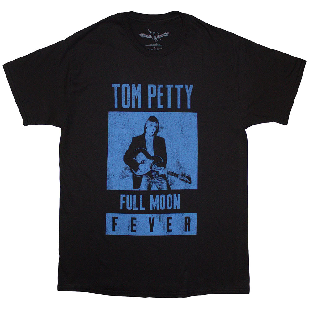 Tom Petty T Shirt - Full Moon Fever Blue | Buy Now For 24.99
