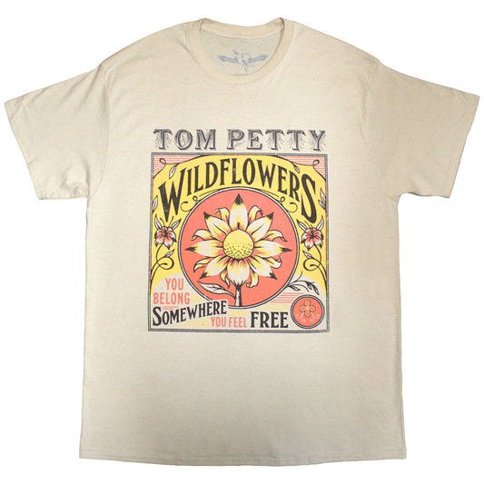 Tom Petty T Shirt - Wildflowers | Buy Now For 24.99