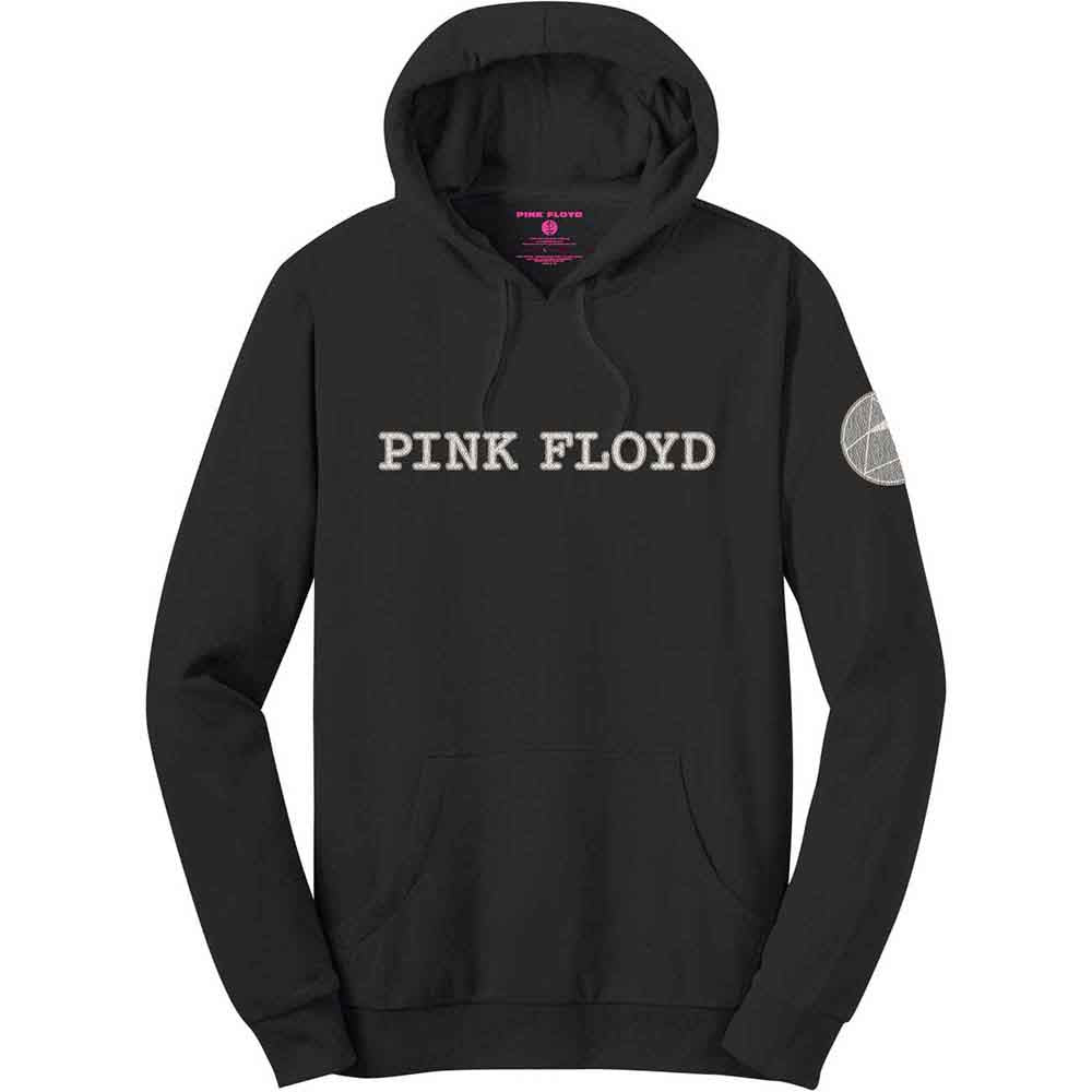 Pink Floyd Pullover Hoodie - Logo & Prism Applique