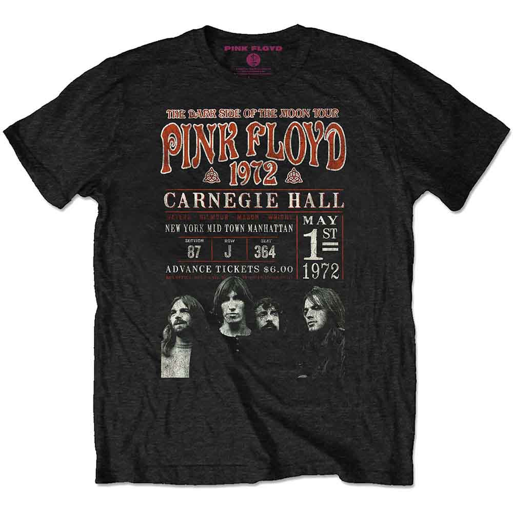 Pink Floyd T Shirt - Carnegie '72