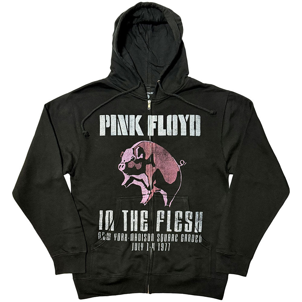 Pink Floyd Zip Hoodie - In The Flesh | Buy Now For 44.99