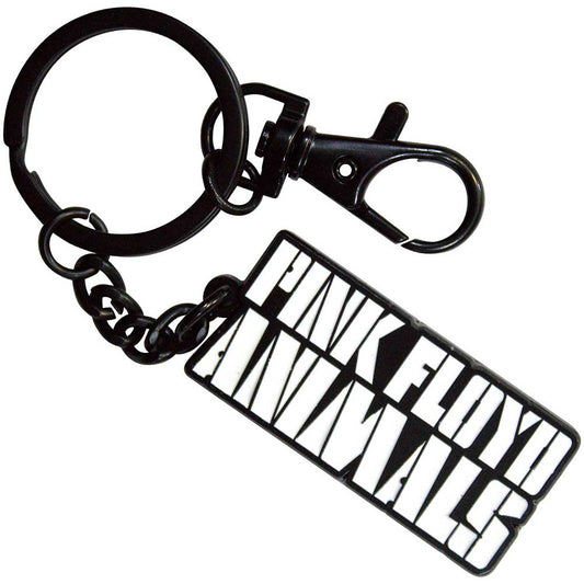 Pink Floyd Standard Keychains - Animals Mono Text Logo