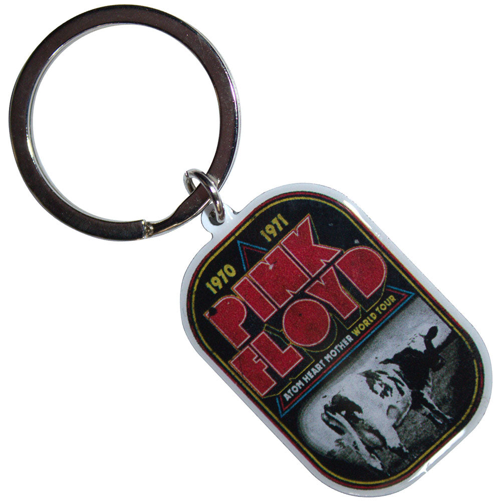 Pink Floyd Standard Keychains - Atom Heart Mother World Tour