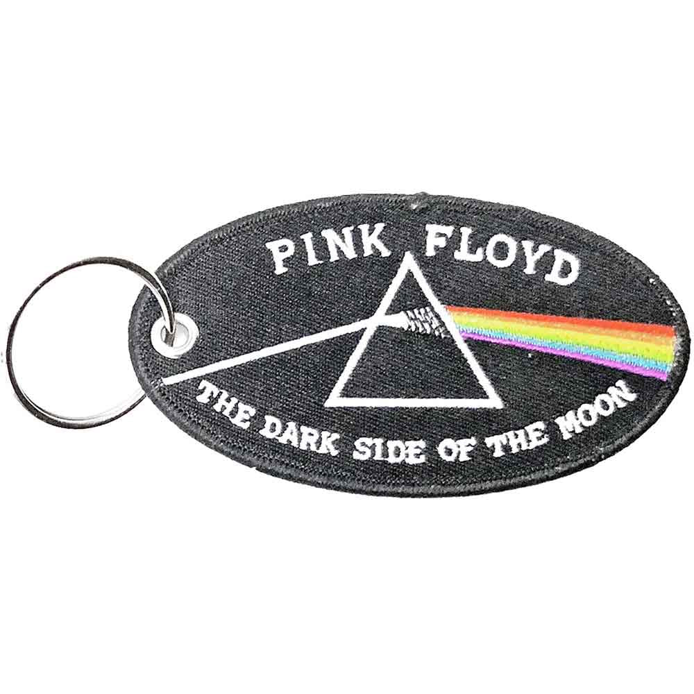 Pink Floyd Patch Keychains - DSOTM Oval
