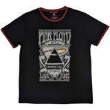 Pink Floyd T Shirt - Carnegie Hall Poster Ringer