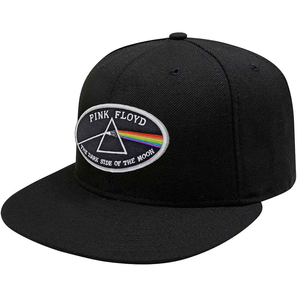 Pink Floyd Baseball Caps - DSOTM Oval White Border