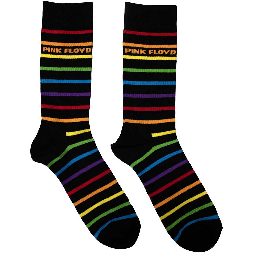 Pink Floyd Ankle Socks - Wide Stripes