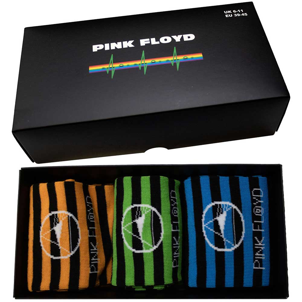 Pink Floyd Ankle Socks Box Set - Mono Prism