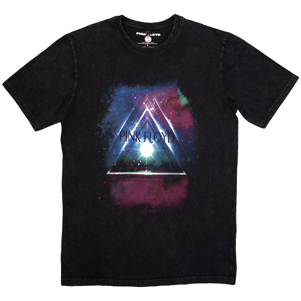 Pink Floyd T Shirt - Space Prism Stone Wash