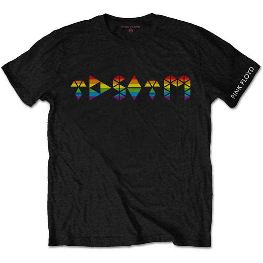 Pink Floyd T Shirt - Dark Side Prism Initials