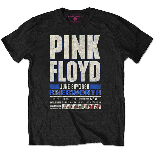 Pink Floyd T Shirt - Knebworth '90 Blue