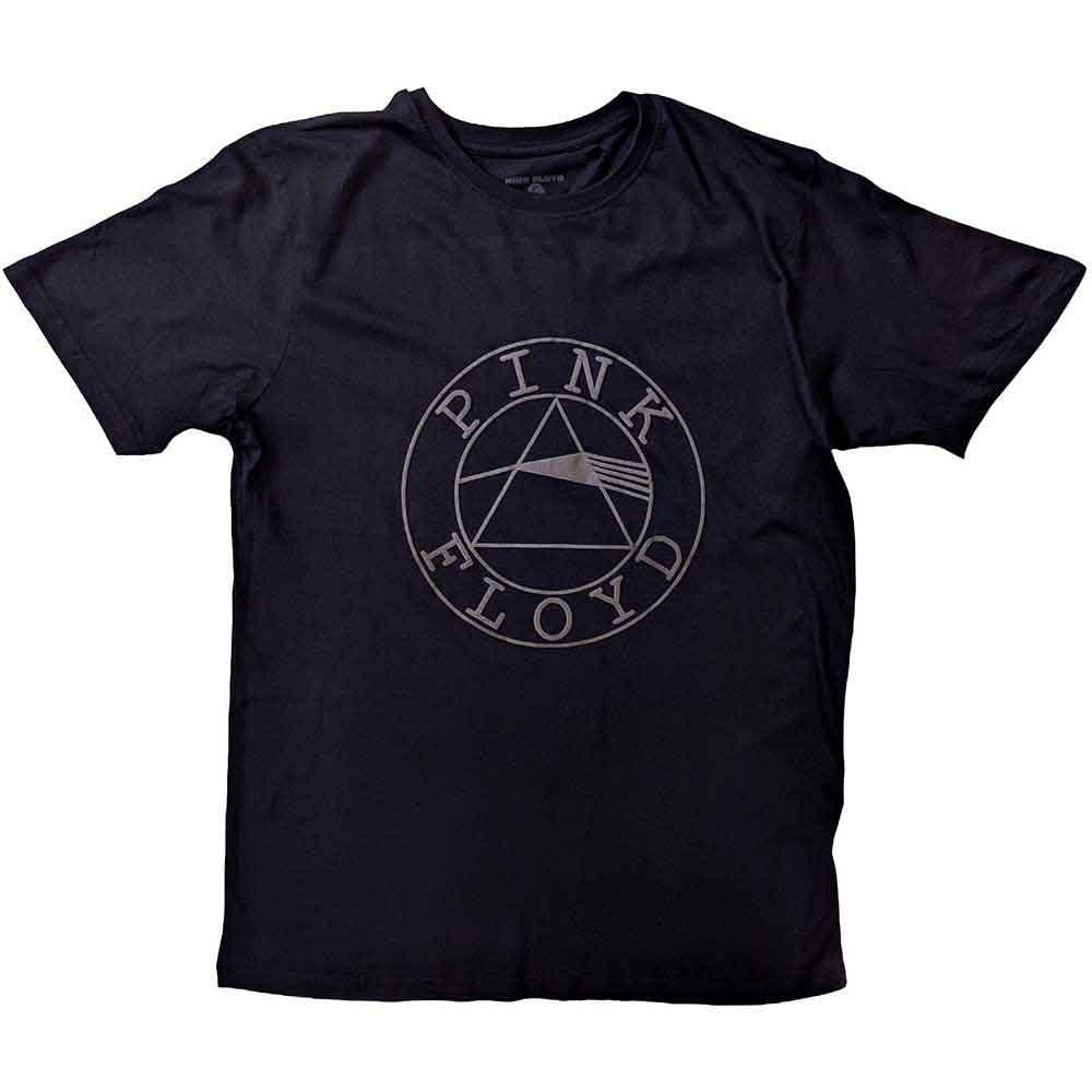 Pink Floyd T Shirt - Circle Logo Hi-Build