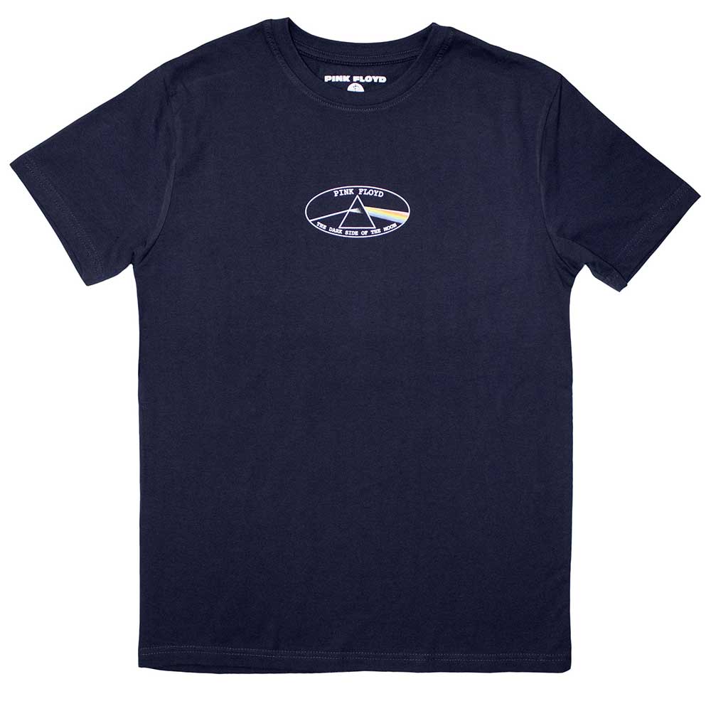 Pink Floyd T Shirt - Mini DSOTM Oval