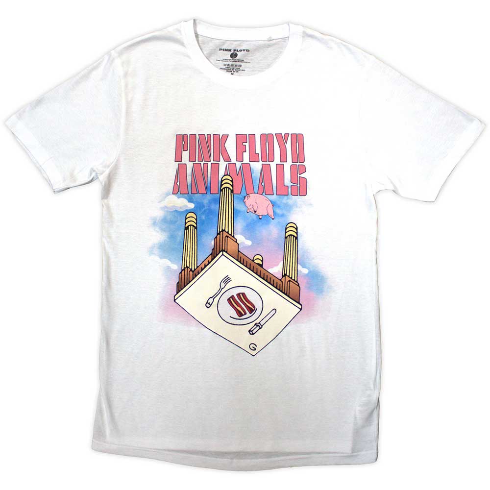 Pink Floyd T Shirt - Animals Bacon Table
