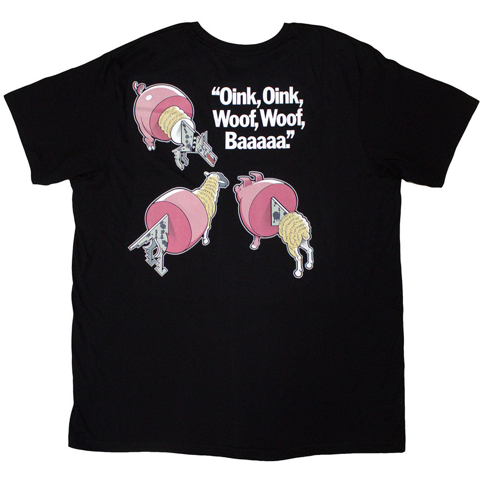 Pink Floyd T Shirt - Animals Cartoons