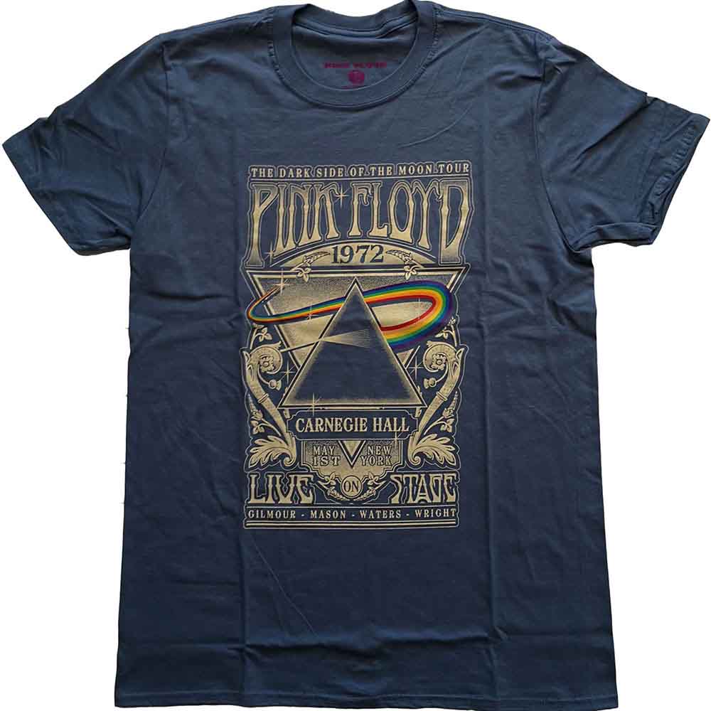 Pink Floyd Woman's T Shirt - Carnegie Hall Poster