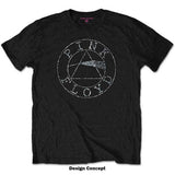 Pink Floyd T Shirt - Circle Logo Diamante