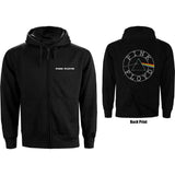 Pink Floyd Women's Zip Hoodie - Circle Logo Backprint | Buy Now For 44.99