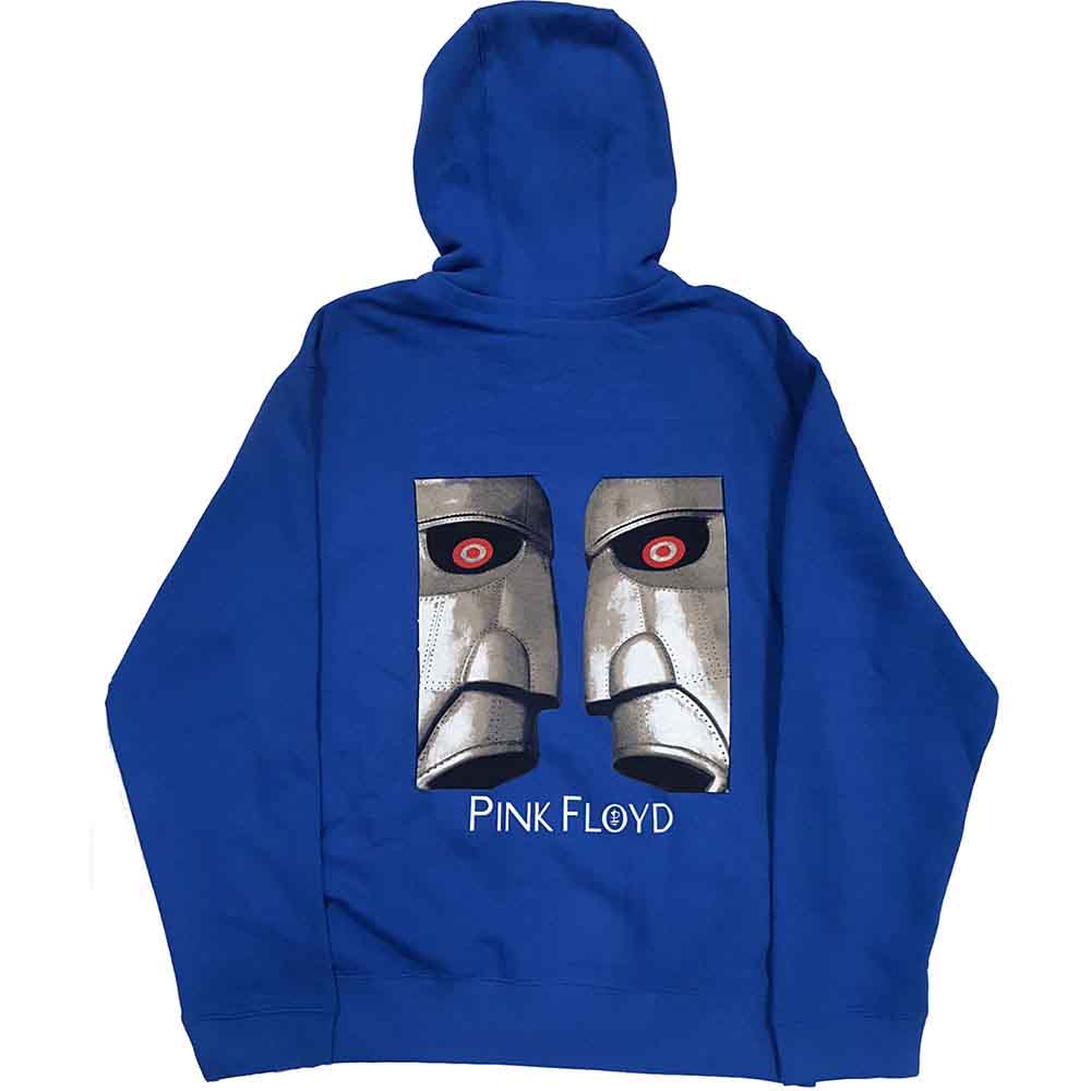 Pink Floyd Zip Hoodie - Metal Heads Close-Up