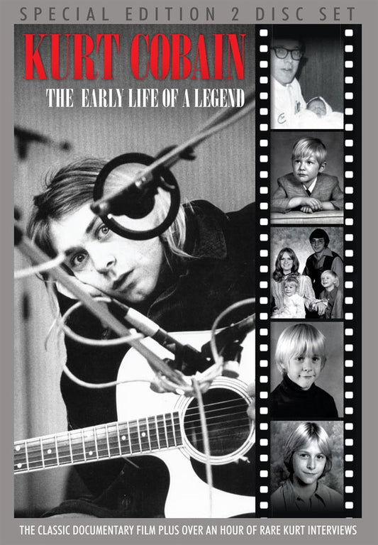 Kurt Cobain DVD - The Early Life Of A Legend (Dvd+Cd) | Buy Now For 19.99