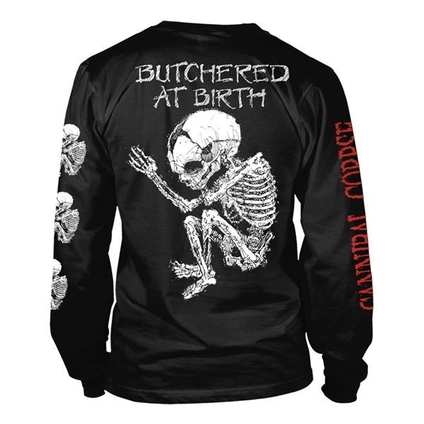 Cannibal Corpse Long Sleeve T Shirt - Butchered At Birth Baby