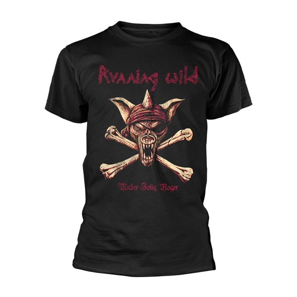 Running Wild T Shirt - Under Jolly Roger (Crossbones)