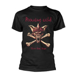 Running Wild T Shirt - Under Jolly Roger (Crossbones)