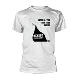Peter & The Test Tube Babies T Shirt - Banned From The Pubs (White)