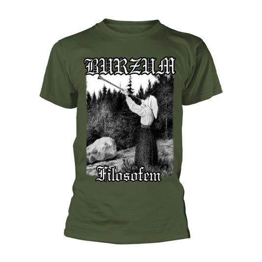 Burzum T Shirt - Filosofem (Green)
