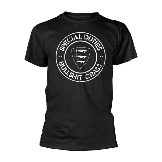 Special Duties T Shirt - Bullshit Crass (Black)