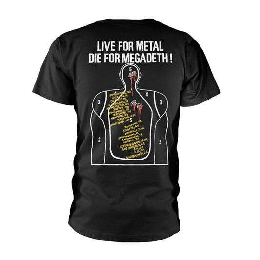 Megadeath T Shirt - Kill For Thrills